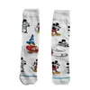 Calcetines de moda de algodón para hombre para las cuatro estaciones con estampado de dibujos animados de Mickey Mouse calcetines para hombre de los Simpson gato y ratón mujer calcetines de comercio exterior de Amazon e ins