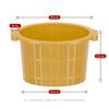 Venta al por mayor de fábrica Cubo para baño de pies Masajeador para baño de pies Baño de pies para el hogar Cubo para baño de pies de alta profundidad Lavado de pies Silencioso Salud y Bienestar