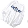 Camiseta de manga larga para hombre, primavera y otoño de 2023, nueva marca de moda, camiseta holgada de talla grande para hombre, camiseta básica para hombre.