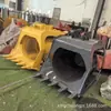 Cubo tamizador para excavadora personalizado, cubo tamizador de tambor giratorio hidráulico, cubo tamizador para excavadora de tierra para relleno de zanjas