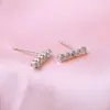 Pendientes de Plata de Ley S925, Pendientes Versátiles, Pendientes Femeninos de Estilo Coreano con Circonitas Microincrustadas, Pendientes de Flor de Plata de Alta Gama