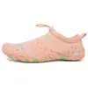 Zapatos de Agua de Moda Transfronterizos para Uso en la Playa, Zapatos para Rafting de Río de Colores Arcoíris al por Mayor, Zapatos Deportivos de Secado Rápido Antideslizantes Transpirables para Hombre