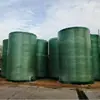 Tanques de almacenamiento químico de fibra de vidrio, tanques de almacenamiento resistentes a ácidos y álcalis para ácido clorhídrico y ácido sulfúrico, tanques de almacenamiento de bobinado de fibra de vidrio verticales y horizontales, tanques de mezcla