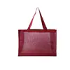 Bolsa de Compras Portátil Personalizada de Gran Capacidad Bolsa de Almacenamiento Cosmético de Viaje Bolsa de Compras de Malla de un Solo Hombro Bolsa de Regalo Publicitario