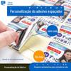 Etiqueta de meia cola espaçador etiqueta cola etiqueta local etiqueta de remoção de cola espaçador químico diário etiqueta adesivo