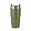 Taza de coche para coche con pulverización de 20 oz de Amazon transfronteriza, taza de agua fría de gran capacidad, aislamiento al vacío para coche de acero inoxidable 304