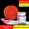 Cinto de isolamento de linha de advertência segurança de tráfego engrossado 100 metros disco de cinto de advertência cinto telescópico fabricantes refletivos