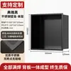 Oushumei Acero Inoxidable Empotrado Baño Acabado Metálico Producto Estante de Almacenamiento para Inodoro Gabinete Divisor