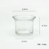 Vaso de Vidrio Transparente Grueso para Velas Vaso para Aromaterapia de Vidrio DIY Vaso de Vidrio para Velas para Aromaterapia en stock Venta al por mayor