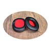 Funda de esponja para auriculares PU ovalada cuadrada tamaño 8060 8565 9070 9575 10085 1058511090