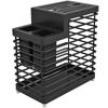 Soporte Multifuncional de Acero Inoxidable para Palillos, Cuchillos y Tabla de Cortar de Cocina, Estante de Almacenamiento para el Hogar, Montaje en Pared para Almacenamiento de Tabla de Cortar y Cuchillos