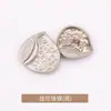 Botones Metálicos Cosidos a Mano con Forma de Hoja para Abrigos de Lana, Chaquetas, Trajes, Ropa Formal, Botones, Botones Dorados, Accesorios para Ropa