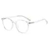 Nuevas gafas fotocromáticas retro de montura redonda, sencillas y elegantes, gafas con bloqueo de luz azul, disponibles con lentes graduados