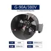 Ventilador de refrigeración para motor de frecuencia variable tipo G, ventilador de ventilación de refrigeración, ventilador de rotor externo G80A-G35