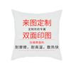 Shopee Hogar Plantas Verdes Ins Estilo Escandinavo Funda de Almohada para Coche Estampado de Poliéster Personalizado Cojín para Sofá Funda de Almohada para Cintura