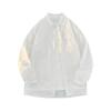 2025 Nueva Camisa para Hombre Holgada Talla Extra Color Sólido Simple Protector Solar Delgada Camisa Chaqueta Protector Solar para Hombre