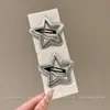 Lindo pasador lateral de peluche para niños, pinza para el cabello versátil y elegante para niñas, dulce y para uso diario accesorio para el cabello de estrella de cinco puntas BB