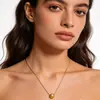 Collar Popular Transfronterizo de Acero de Titanio con Pequeñas Bolas Redondas para Mujer, Moderno Diseño de Nicho de Lujo Ligero, Cadena Clavicular Versátil de Alta Gama