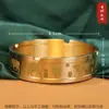 Cinzeiro de latão grande criativo cobre puro cinco tigres cinzeiro sala estar escritório em casa mesa de chá ornamentos chineses