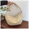 Bolsa Transfronteriza de Gran Capacidad para Mujer Nueva Moda Primavera 2026 Bolso de Hombro Cruzado Simple Bolso Tipo Bollo Casual para Viajes