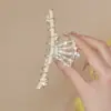 Oferta Especial Transfronteiriça Moda Acessórios de Cabelo Coque Grampo de Cabelo Presilha de Tubarão Presilha com Strass Acessório de Cabelo em Formato de Coração Gravata Borboleta Grampo de Cabelo para Menina