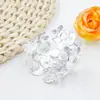Anillo para Servilleta Exagerado de Mariposa y Flor Hueca, Portaservilletas Ajustable de Lujo Ligero, Moda Transfronteriza Europea y Americana