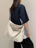Bolso tote nuevo estilo hip-hop, bolso de hombro para mujer de gran capacidad, bolso para el trabajo y los desplazamientos, bolso ligero para computadora para viajes de negocios, bolso para estudiantes