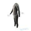 Traje de Buceo de una Pieza 3mm Exportación Transfronteriza Cuero Liso Negro Neopreno Superficie Lisa A prueba de Frío Cálido Traje de Snorkel para Hombres