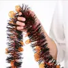 Directo del fabricante: Guirnaldas coloridas de calabaza y calavera láser de Halloween, Decoraciones de Halloween, Adornos de Halloween para crear ambiente