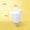 Taza de Gelatina de Plástico Pp Hongmu con Tapa, Taza Desechable para Yogur, Taza para Yogur Seco, Taza de Empaque Moldeada por Inyección