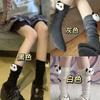 Calcetines Blancos Estilo Corto Hasta Media Pantorrilla Calcetines Delgados Personalizados de Panda Jk Chica Japonesa Suave Primavera Verano Femeninos de Conejo Lindos Calcetines Hasta Media Pantorrilla
