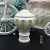 Cortinero de ventana de cintura pequeña cabezal decorativo tapón de cabezal de barra romana tapón de cabezal abertura sellado de cabezal de varilla accesorios de cortina materiales auxiliares cabezal de moldeo por soplado