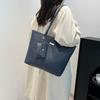 Bolso Tote Simple de Gran Capacidad Estilo Coreano 2025 Primavera Nueva Moda Bolso de Mano para Viaje Bolso de Hombro Tres Piezas Textivo