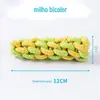 Brinquedos para Cães de Estimação Nó de Molar Resistente à Mordida Corgi Nó Trançado Brinquedo Conjunto de Frisbee Brinquedos para Animais de Estimação Atacado