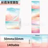 Papel Térmico con Gradiente de Color Ciclo Multicolor Adecuado para Papel de Etiqueta Térmica Jingchen B3S, Detong P1, Puchu Aq00