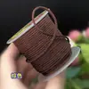 Fio de Algodão 885 2,5mm Fio Manbo Corda Trançada Wenwan Cordão para Pingente Bodhi Xingyue Resistente ao Desgaste Fio Vermelho para Corda de Mão