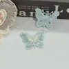 Accesorios de cinta de mariposa duraderos y lindos, accesorios para el cabello de mariposa, materiales de decoración para zapatos, accesorios para zuecos y sandalias, parches de resina