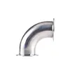 Acero Inoxidable 304 Codo de Conexión Rápida 90 grados Superficie Interior y Exterior Espejo Pulido Fino Curva en Ángulo Recto Tipo Clip Accesorio para Tubería Tubería Curva Otro
