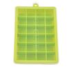 Molde para cubitos de hielo de silicona de 24 rejillas con tapa, caja de alimentos complementarios, cubito de hielo, cubito de hielo, cubito de hielo, molde para cubitos de hielo DIY