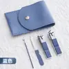 Nuevo Set de Cortaúñas Anti-salpicaduras Transfronterizo Caja Portátil de Alta Gama Cortauñas Recogedor de Oídos Set de Manicura