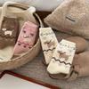 Calcetines de Terciopelo Vintage de Cachorro Australiano Fairland Calcetines Cálidos Espesos de Felpa con Combinación de Colores Otoño e Invierno Japonés Calcetines de Media Caña para Mujer Versátiles
