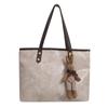 Color sólido simple moda textura bolsa grande bolso de mujer 2024 Invierno nuevo casual viajero hombro axila