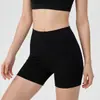 Pantalones Cortos de Yoga Estilo Nuevo para Mujer, Levanta Glúteos, Sin Costuras Incómodas, Nailon 66, Alta Calidad, Sensación de Segunda Piel, Pantalones Cortos de Fitness para Correr