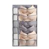 Bolsa Colgante de Almacenamiento de Doble Cara Organizador de Armario para Ropa Interior Calcetines Bolsa de Plástico para Sujetador Bolsa Colgante para Ropa Interior Venta al por Mayor