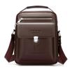 Bolso Cruzado Transfronterizo para Hombre, Gama Alta, Gran Capacidad, Bolso de Hombro para Viajes de Negocios, Bolso Mensajero Retro, Bolso de Hombro Impermeable para Hombre