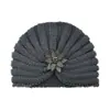Gorros de Punto con Incrustaciones de Diamantes Europeos y Americanos Transfronterizos, Gorros Baotou Indios, Gorros Cálidos de Lana para Otoño e Invierno, Gorros de Punto con Protección para los Oídos