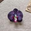 Cabeza de Flor de Phalaenopsis de Película Artificial Impresa en 3D Horquilla para el Cabello de Celebridad de Internet Souvenir de Boda Caja de Dulces de Boda Flores Falsas Decoradas a Mano