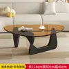 Mesa de centro de vidro, móvel para sala de estar, adequado para apartamentos pequenos, design moderno e minimalista, estilo de luxo leve, design nórdico, mesa de centro criativa e moderna