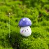 Nuevo Producto Transfronterizo Lindo Hongo Pequeño Chueco Lindo Musgo Micro Paisaje Accesorios de Decoración DIY Adornos en Miniatura