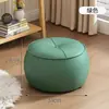 Banqueta, banco de casa, banquinho, pufe de luxo leve, banquinho de mesa de centro para sala de estar, banquinho pequeno para trocar de sapatos, banquinho redondo, sofá simples, banquinho em forma de abóbora